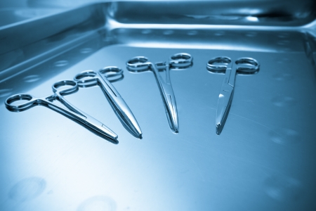 Surgical instruments  Medical concept  の写真素材