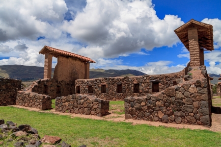 Raqchi, Peruの写真素材