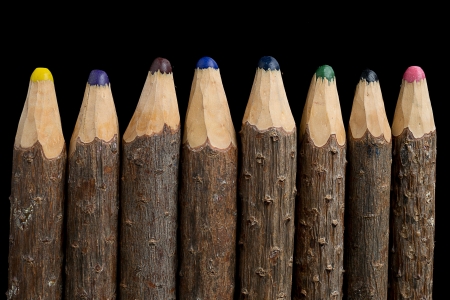 vintage Pencilsの写真素材