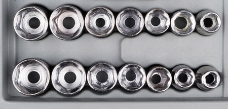 torx socket setの写真素材