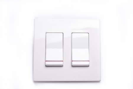 Light Switch close up shotの写真素材