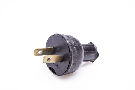 plastic electric plug , energy conceptの写真素材