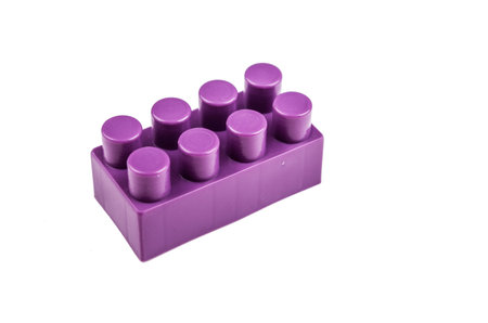 building blocks on a white background