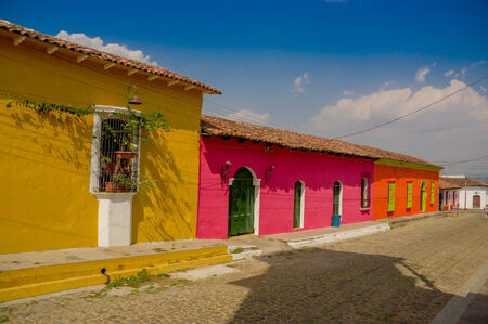 Suchitoto town in El Salvadorの写真素材