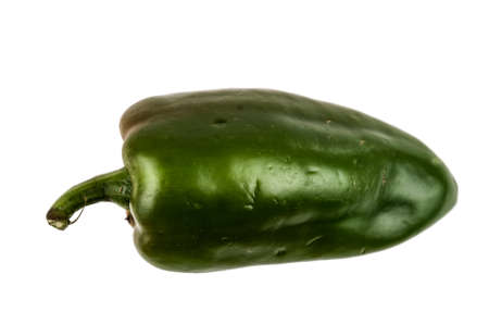 peppers on a white backgroundの写真素材