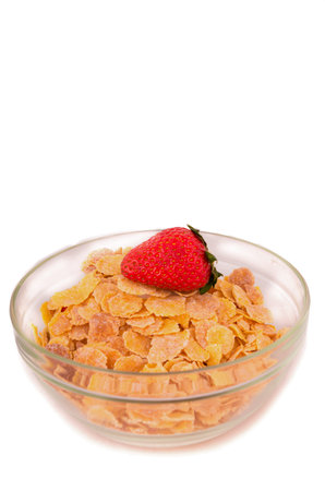 cereal breakfast on a bowl