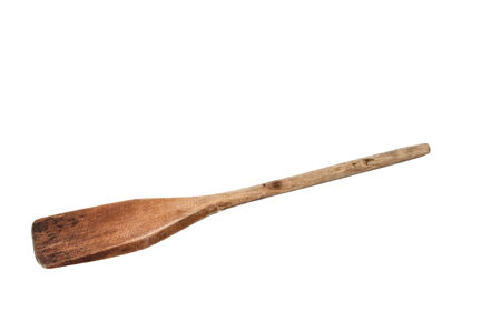 wooden spoon for cooking in the kitchen.の写真素材