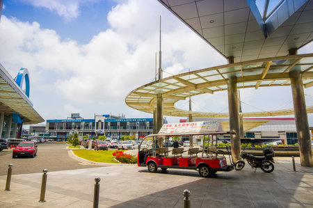 COLON, PANAMA - APRIL 15, 2015: The Colon Free Trade Zone is the world's second largest Duty Free Trade Zone.のeditorial素材