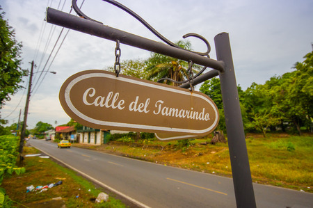 DAVID, PANAMA - APRIL 10, 2015: San Jose de David is a city and corregimiento located in the west of Panama. It is the capital of the province of Chiriqui.のeditorial素材