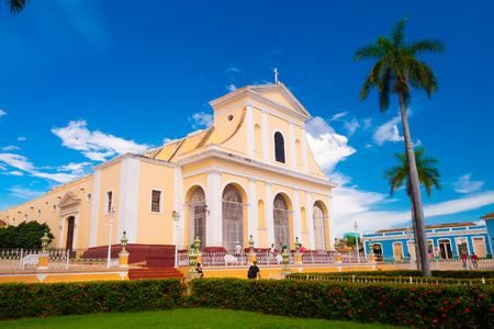 TRINIDAD, CUBA - SEPTEMBER 8, 2015: It was built at the beginning of the 1800s, and was designated a World Heritage Site by UNESCO in 1988.のeditorial素材