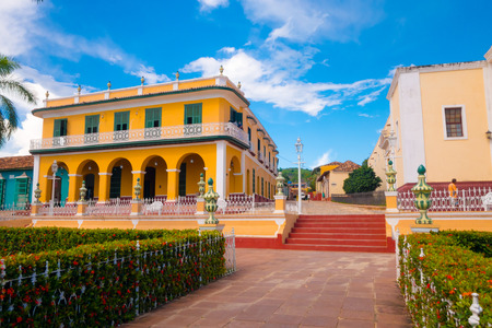 TRINIDAD, CUBA - SEPTEMBER 8, 2015: The Cuban city of Trinidad is one of the countrys most charming locationsのeditorial素材