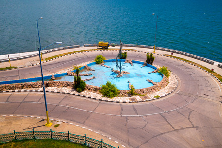 TRINIDAD, CUBA - SEPTEMBER 12, 2015: Punta Gorda, the colonial town of Cienfuegos was founded in 1819 in the Spanish territory.のeditorial素材