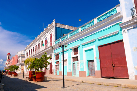 TRINIDAD, CUBA - SEPTEMBER 12, 2015:  Capital of Cienfuegos Province, is a city on the southern coast of Cuba.のeditorial素材