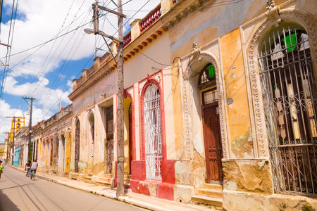 Camaguey, Cuba, old town listed on UNESCO World Heritage