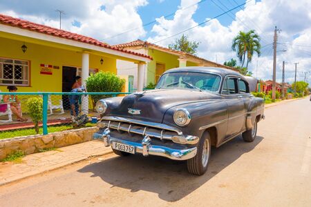VINALES, CUBA - SEPTEMBER 13, 2015: Vinales, a small town and municipality in the north central Pinar del Rio Province of Cuba.のeditorial素材