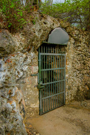 HATO, CURACAO - 2 NOVEMBER, 2015: Hato Caves are show caves and A popular tourist attraction on the Caribbean islandのeditorial素材