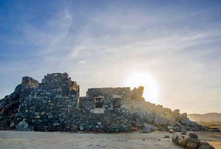 Balashi ruins, Arubaの写真素材