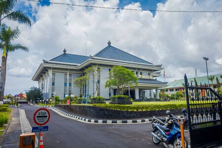 BALI, INDONESIA - MARCH 08, 2017: Centre building is a goverment office complex building located in Densapar, Bali Indonesiaのeditorial素材