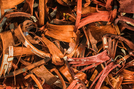Closeup of copper wire, concept of industry development and market of raw materialsの写真素材