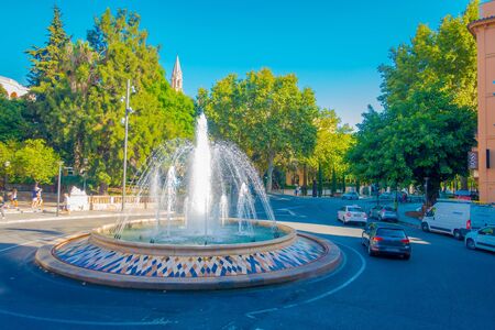 PALMA DE MALLORCA, SPAIN - AUGUST 18 2017: Unidentified people walking in the streets in the Historic Center of Palma de Mallorca,Spainのeditorial素材
