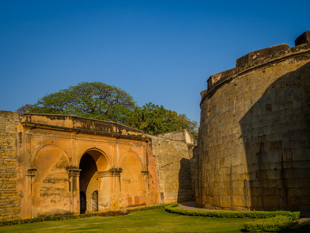 Beautiful view of a big building, in Indiaの写真素材
