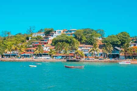 Buzios, Brazil - february 24, 2018:Tucuns beach in Buzios city, Rio de Janeiroのeditorial素材