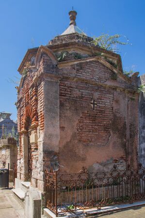 La Recoleta Cemetery. Buenos Aires, Argentina - January 28 2019. La Recoleta Cemetery (Spanish: Cementerio de la Recoleta) is a cemetery located in the Recoletaのeditorial素材