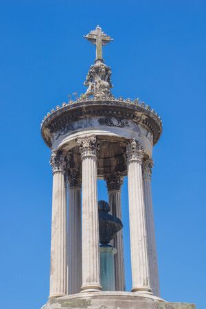 La Recoleta Cemetery. Buenos Aires, Argentina - January 28 2019. La Recoleta Cemetery (Spanish: Cementerio de la Recoleta) is a cemetery located in the Recoletaのeditorial素材