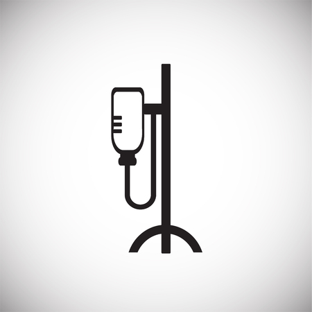 Drop counter on white background iconの写真素材