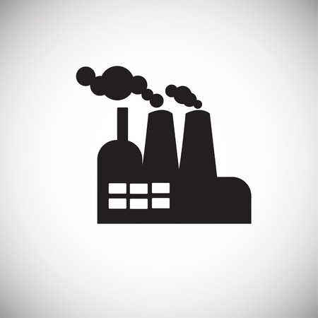 Oil refine report on white background iconのイラスト素材