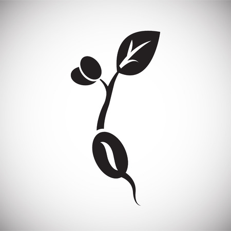 Pop on white background iconのイラスト素材