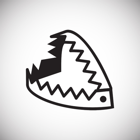 Hunting trap icon on white background for graphic and web design, Modern simple vector sign. Internet concept. Trendy symbol for website design web button or mobile appのイラスト素材