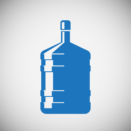 Water icon blue set on black background for graphic and web design, Modern simple vector sign. Internet concept. Trendy symbol for website design web button or mobile appのイラスト素材