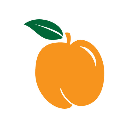 Fruit color icon on white background for graphic and web design, Modern simple vector sign. Internet concept. Trendy symbol for website design web button or mobile appのイラスト素材