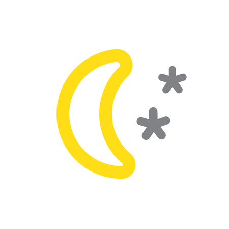 Waether icon on white background for graphic and web design, Modern simple vector sign. Internet concept. Trendy symbol for website design web button or mobile appの写真素材