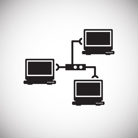 IT engineering icon on white background for graphic and web design, Modern simple vector sign. Internet concept. Trendy symbol for website design web button or mobile appのイラスト素材