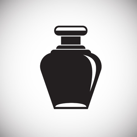 Bottle icon on white background for graphic and web design, Modern simple vector sign. Internet concept. Trendy symbol for website design web button or mobile appの写真素材