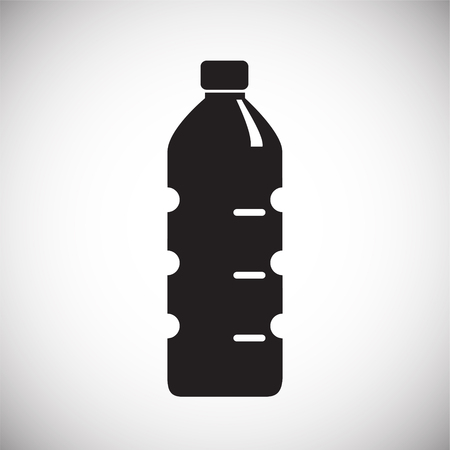 Bottle icon on white background for graphic and web design, Modern simple vector sign. Internet concept. Trendy symbol for website design web button or mobile appの写真素材