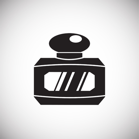 Bottle icon on white background for graphic and web design, Modern simple vector sign. Internet concept. Trendy symbol for website design web button or mobile appの写真素材