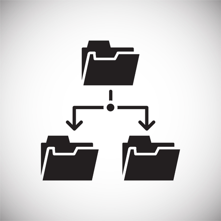 Data analysys icon on white background for graphic and web design, Modern simple vector sign. Internet concept. Trendy symbol for website design web button or mobile appのイラスト素材