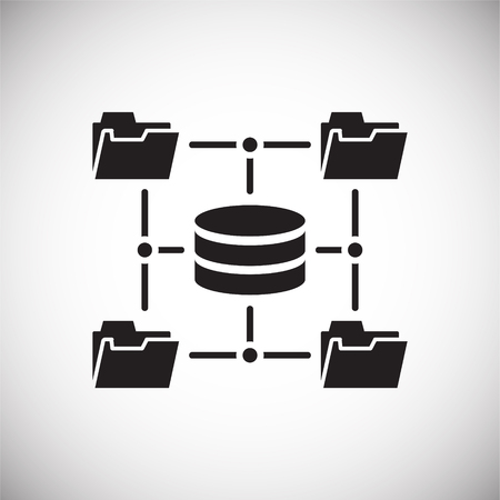 Data analysys icon on white background for graphic and web design, Modern simple vector sign. Internet concept. Trendy symbol for website design web button or mobile appのイラスト素材