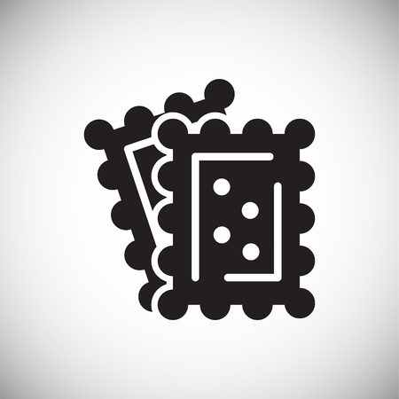 Toast icon on white background for graphic and web design, Modern simple vector sign. Internet concept. Trendy symbol for website design web button or mobile appのイラスト素材