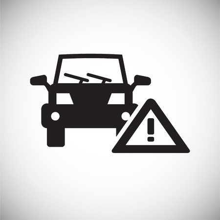 Car service icon on white background for graphic and web design, Modern simple vector sign. Internet concept. Trendy symbol for website design web button or mobile appのイラスト素材