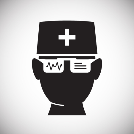 Future medicine icon on white background for graphic and web design, Modern simple vector sign. Internet concept. Trendy symbol for website design web button or mobile appの写真素材