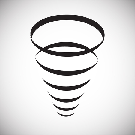 Wind icon on white background for graphic and web design, Modern simple vector sign. Internet concept. Trendy symbol for website design web button or mobile appの写真素材