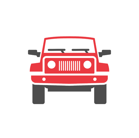 Car icon on background for graphic and web design. Simple vector sign. Internet concept symbol for website button or mobile app.のイラスト素材