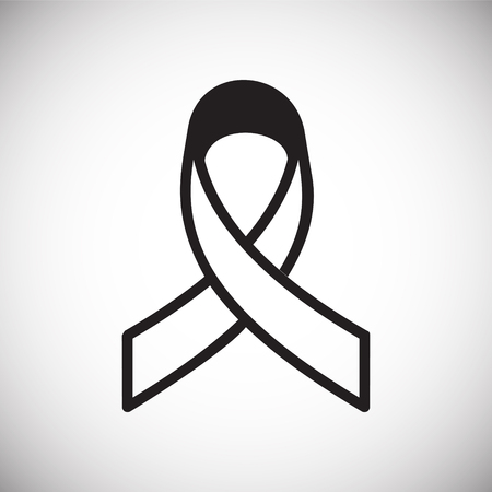 Awareness icon on background for graphic and web design. Simple vector sign. Internet concept symbol for website button or mobile app.のイラスト素材