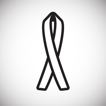 Awareness icon on background for graphic and web design. Simple vector sign. Internet concept symbol for website button or mobile app.のイラスト素材