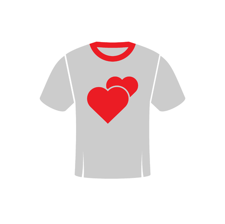 Clothing icon on background for graphic and web design. Simple vector sign. Internet concept symbol for website button or mobile app.のイラスト素材