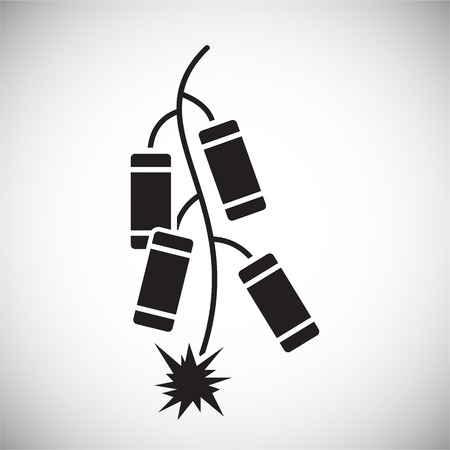 Chinese new year related icon on background for graphic and web design. Simple vector sign. Internet concept symbol for website button or mobile app.のイラスト素材